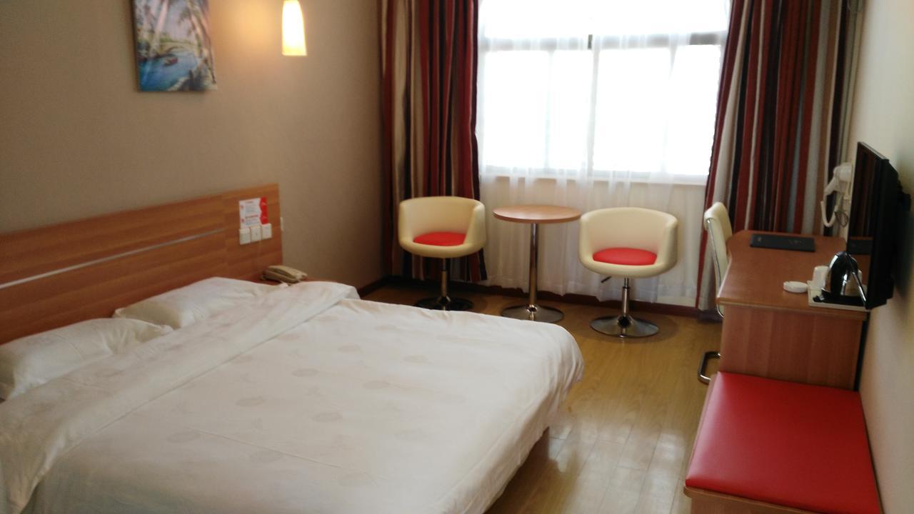 Thank Inn Chain Hotel Henan Xinyang Train Station Gongqu Road Exterior photo